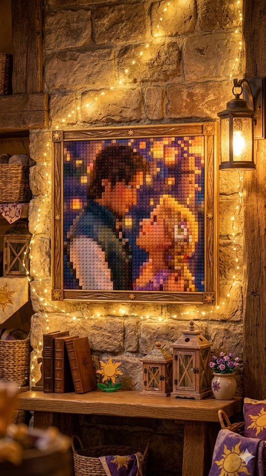 "Rapunzel & Flynn" Mosaic