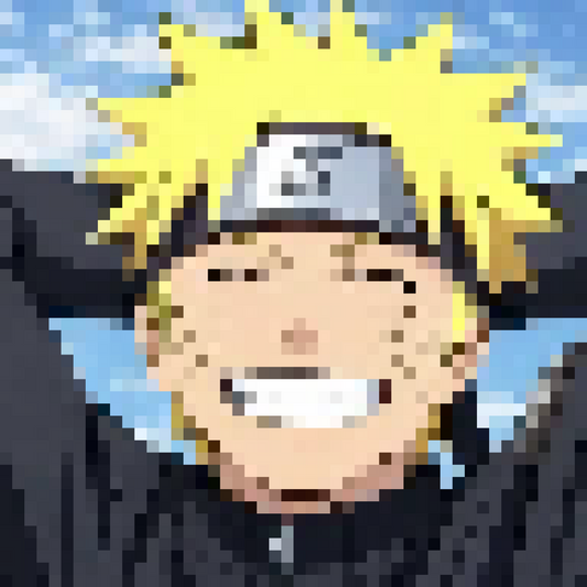 "Naruto" Mosaic